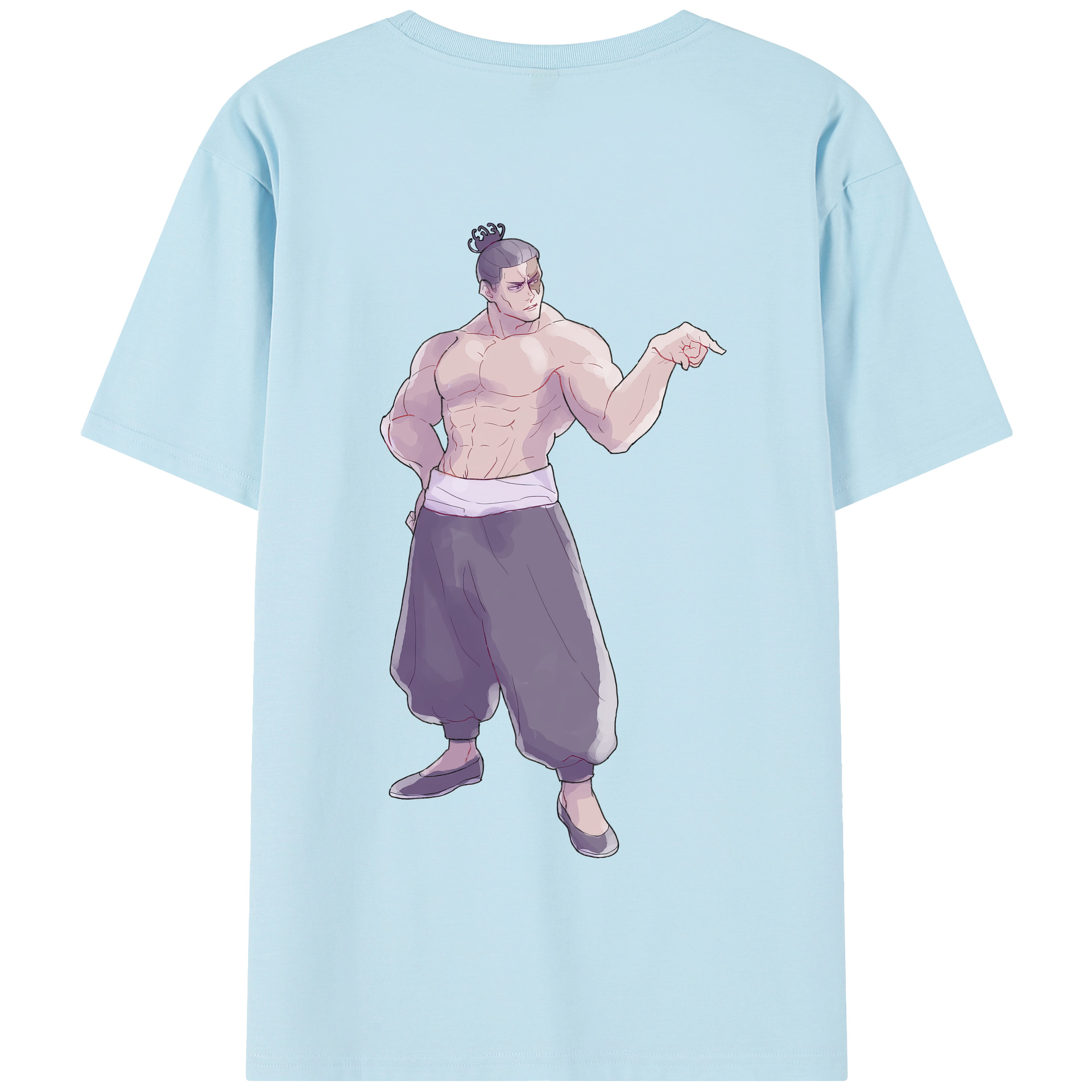 （画像用） 呪術廻戦 Jujutsu Kaisen 綿100％半袖Tシャツ（背面プリント）
